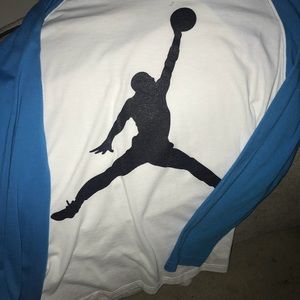 Boys Nike Jumpman Air Jordan long Sleeve Tee